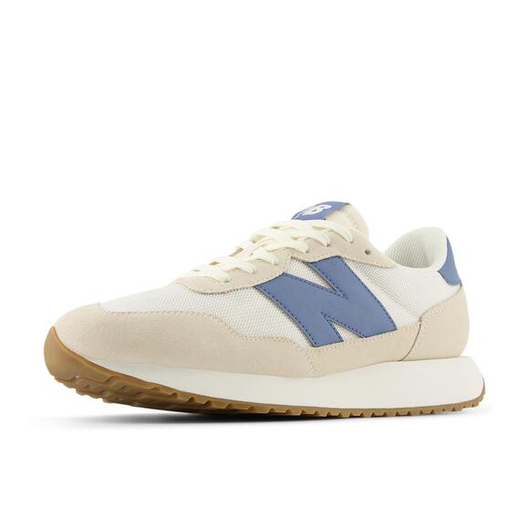NWT New Balance Men\'s 237 V1 Sneakers - Sea Salt/Shoreline Blue 9.5 M
